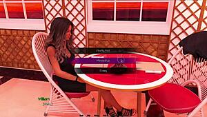 Radiant waitress sneaks sex in the stalls for part 6 action 😍