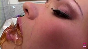 katja kassin's booty in honey before spicy anal