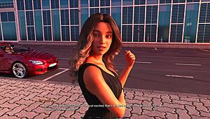 Radiant waitress sneaks sex in the stalls for part 6 action 😍