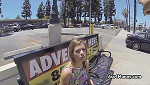 i cant believe this amazing big breasted teen 18+ blows outdoors so good