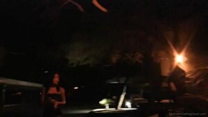 i watch cute coed taylor and shy bff rheanna suck cock backstage