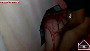 Amateur gloryhole action with hot ass fucking