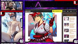 오버워치2 키리코 좁은 보지 봐 펠라 치고 크림파이 당하는 창녀