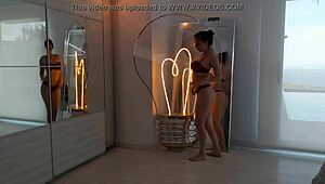 Antonia Sainz Rips Clothes in Sexy Strip Dance!