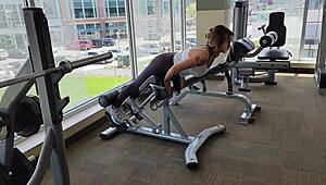 ADAM DANGER TV GYM PICK UP WITH HUGE NATURAL TITS ALEXIS