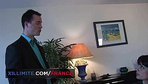 Anal Delights Tease with Sexy Hitchhiker Brunette