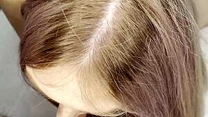 Real amateur couple shares intimate cum in pussy moment.