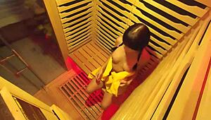 Man, I’m just makin’ a crazy scene at the public sauna!