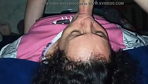 Mature MILF Loves Sucking Dick And Giving Black Kiss To Son's Friend!