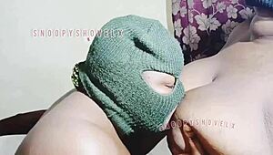 I saw these big black cocks stretchin those booty babes so hard with double penetration