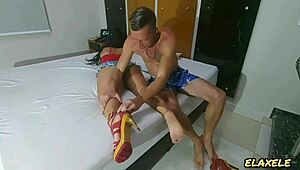 Tattooed Lesbian Gangbang Anal