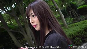 japanese bar girl at hotel, gets shaved pussy fingered n licked... damn