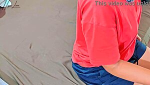 Neighbor wife waits for pov sex in bedroom