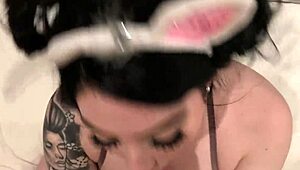 Sexy Curvy Amilia Onyx Delivers the Hottest POV Blowjob with Her Big Tits and Sloppy Skills