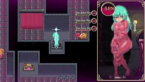 Maga Kanades esplora quest dungeon futanari