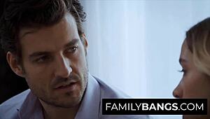 Uncle prefers fucking teen Khloe Kapri over office duties