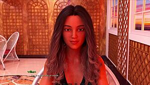 Radiant waitress sneaks sex in the stalls for part 6 action 😍