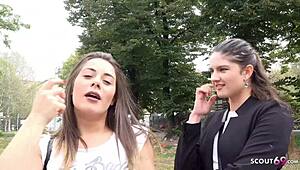 german scout - teen giorgia, uh, rims n fucks at fake job