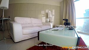 Big Natural Tits Black Babe Wet Pussy Spread In Fake Job Interview