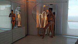 Antonia Sainz Rips Clothes in Sexy Strip Dance!