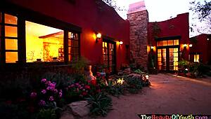 Hey, those Latina teens trib and rim trimmed pussies