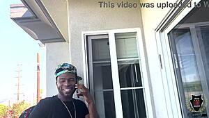 Sexy Elsie deep throats Rome Major’s massive cock with ease