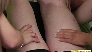 Dumb Wife Swallows Cum in Sneaky Encounter