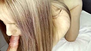 Real amateur couple shares intimate cum in pussy moment.