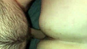 Wife with a big ass takes a monster cock doggy style and gets cum on her ass