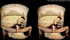 hey, rebeka black in cosplay dildo masturbation 😏