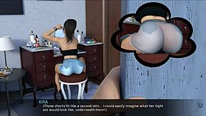 in this chapter, my stepsister reveals her secret camgirl job with big tits