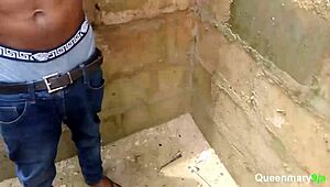 Oh, The Site Manager Fucks The Madam While Oga Watches!