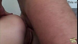 Slutty Chick Gets Double Penetrated on Sofa