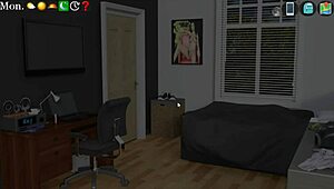 in this chapter, my stepsister reveals her secret camgirl job with big tits