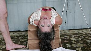 Unsuspecting Actress Takes the Sloppiest Facefuck Ever! 😱