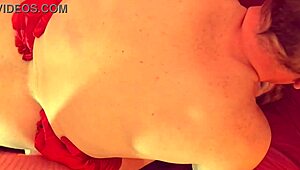 Granny, Explode In Holiday Orgasm With Muff Diving!