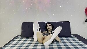 Rough Halloween Teaser with Wednesday's Holes Fucked Hard