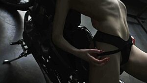 Blond stasyq model sonya teases with her natural tits