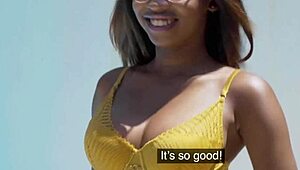 Lesbea Big Ass Ebony Latina Boni Has Lesbian Sex With Spanish Blonde