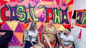 A Loira Gostosa Beatriz Sampaio Venho Ser Entrevistada Por Nós E Acabou Sendo Toda Fundida