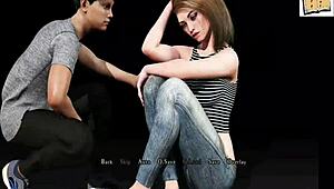 hey, check out this anime hentai where intertwined characters meet alexis in a big ass scene