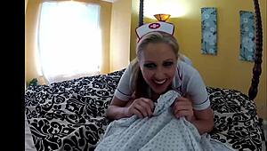 Pov medical milf Julia Ann sucks and fucks her rock hard patient in hospital