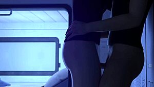 Projekt Passion: Big Ass Redhead Fingered and Fucked Standing