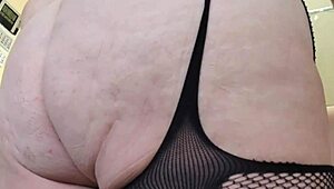 yo, this 50yo milf gets slammed from behind homemade style! 🔥