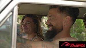 falconstudios brings hot summer hunks and jocks banging hard by the ocean shore