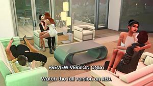 Join the wild bachelorette party in 3d hentai