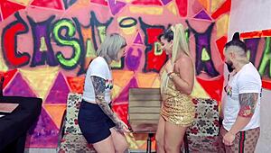 A Loira Gostosa Beatriz Sampaio Venho Ser Entrevistada Por Nós E Acabou Sendo Toda Fundida