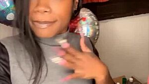 Petite Teen Sucks Massive BBC on Birthday