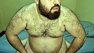 Teasing My Husband's Hairy Ass Before Bareback Fucking with Big Cock?