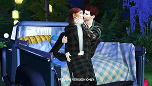 Flirting vampire muff dives in 3d hentai gangbang